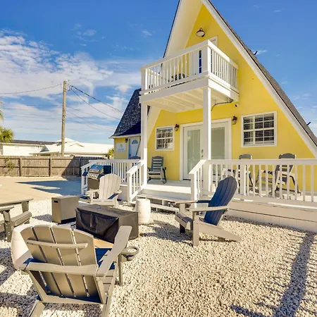 A-Frame Family Home With Fire Pit Near Beach!